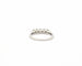 Bague Bague rivière en or blanc 18 carats et diamants 0,51 ct 58 Facettes 9951
