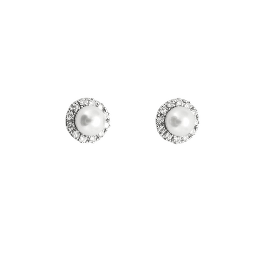 Boucles d'oreilles Boucles d'oreilles Perles Diamants 58 Facettes 240028