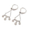 Boucles d'oreilles Boucles d’oreilles attrape-rêves en or blanc 18 carats et diamants 58 Facettes