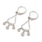 Boucles d'oreilles Boucles d'oreilles attrape rêves diamants or blanc 58 Facettes
