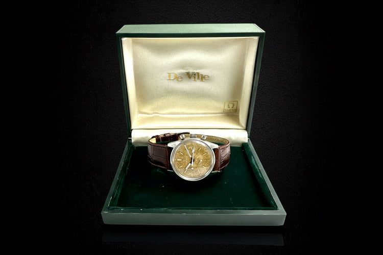 Montre Omega De Ville - Montre chronographe réf. 145.018 calibre 861 58 Facettes