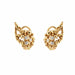 Gilbert Albert Earrings, Yellow Gold & Grape Diamonds 58 Facettes BS160