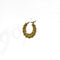 Boucles d'oreilles Créoles cordon ovales en or jaune 18K 58 Facettes REF2565-333