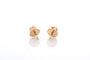 Boucles d'oreilles Puces d’oreilles en or jaune 18 carats et diamants 0,70 ct 58 Facettes 24269B