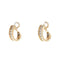 Boucles d'oreilles Chaumet - Boucles d’oreilles créoles en or jaune 18 K et diamants 58 Facettes 2.17582