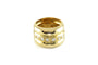 Bague 55 Bague jonc sertie de diamants en or jaune 18 carats 58 Facettes BO/150009