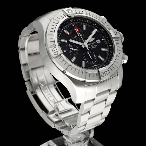 Montre Breitling Super Avenger - Montre automatique A13375 en acier (2020) 58 Facettes BTL/AVG/058