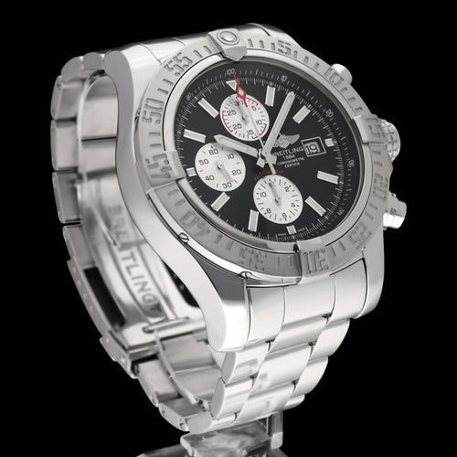 Montre Breitling Avenger II - Montre Super Avenger II A13371 en acier, 48 mm 58 Facettes BTL/AVG/063