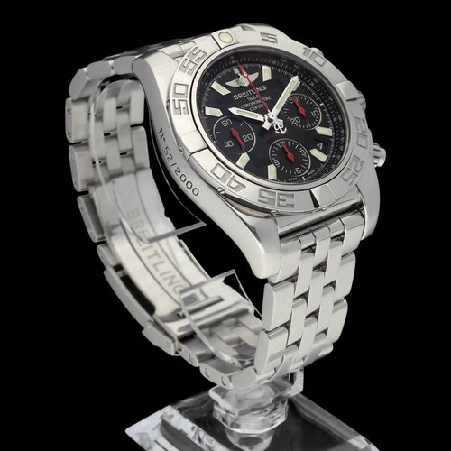 Montre Breitling Chronomat 44 AB0141 - Montre automatique en acier, boîte et papiers (2012) 58 Facettes BTL/CHM/111