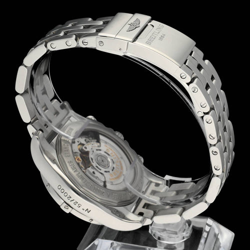 Montre Breitling Chronomat 44 AB0141 - Montre automatique en acier, boîte et papiers (2012) 58 Facettes BTL/CHM/111