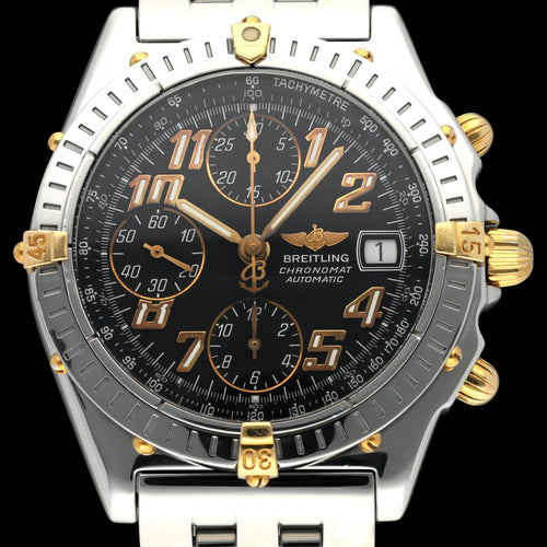 Montre Breitling Chronomat - Montre automatique réf. B13350 40 mm acier/or 58 Facettes BTL/CHM/126