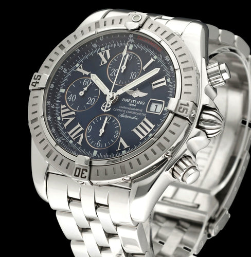 Montre Breitling Chronomat Evolution - Montre automatique en acier 44 mm 58 Facettes BTL/CHM/156
