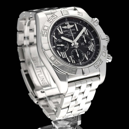 Montre Breitling Chronomat 44 - Montre automatique en acier AB0110 (2013) 58 Facettes BTL/CHM/175