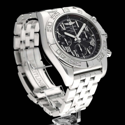 Montre Breitling Chronomat 44 - Montre automatique en acier AB0110 (2013) 58 Facettes BTL/CHM/175