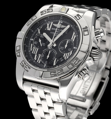 Montre Breitling Chronomat 44 - Montre automatique en acier AB0110 (2015) 58 Facettes BTL/CHM/179
