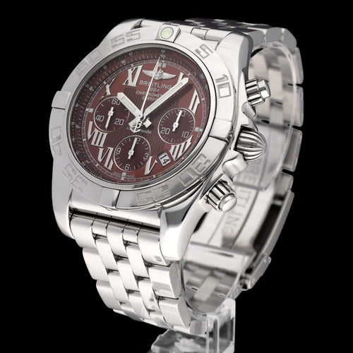 Montre Breitling Chronomat 44 - Montre automatique en acier AB0110 (2009) 58 Facettes BTL/CHM/182
