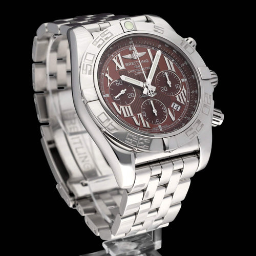 Montre Breitling Chronomat 44 - Montre automatique en acier AB0110 (2009) 58 Facettes BTL/CHM/182
