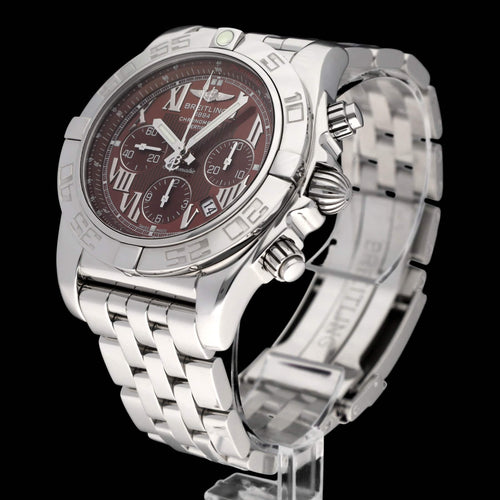 Montre Breitling Chronomat 44 - Montre automatique en acier AB0110 (2009) 58 Facettes BTL/CHM/182
