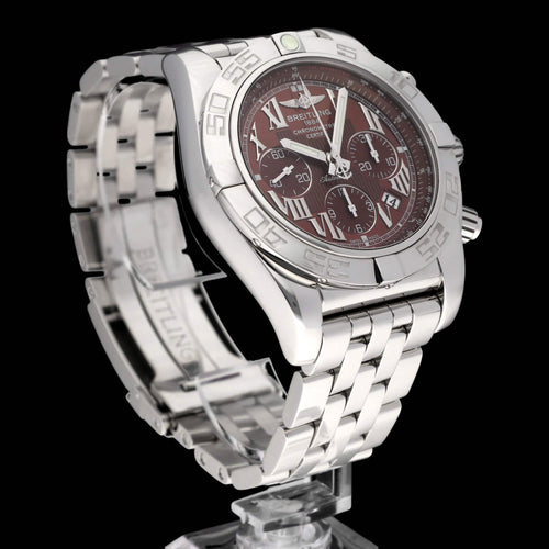 Montre Breitling Chronomat 44 - Montre automatique en acier AB0110 (2009) 58 Facettes BTL/CHM/182