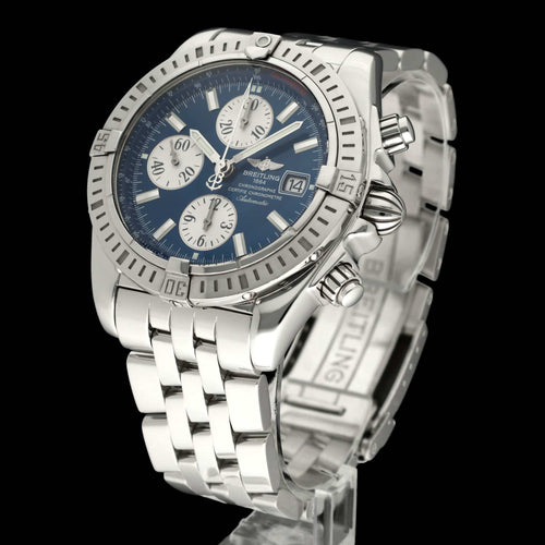 Montre Breitling Chronomat Evolution - Montre automatique en acier 44 mm 58 Facettes BTL/CHM/190