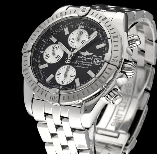 Montre Breitling Chronomat Evolution - Montre automatique 44 mm en acier, réf. A13356 58 Facettes BTL/CHM/191