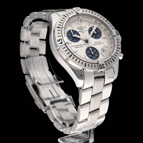 Montre Breitling Colt - Montre chronographe quartz en acier, réf. A73350 58 Facettes BTL/CLT/029