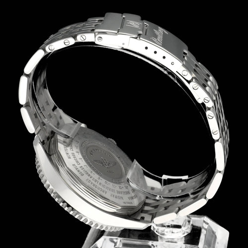 Montre Breitling Navitimer World - Montre automatique A24322 en acier 46 mm 58 Facettes BTL/NVT/057