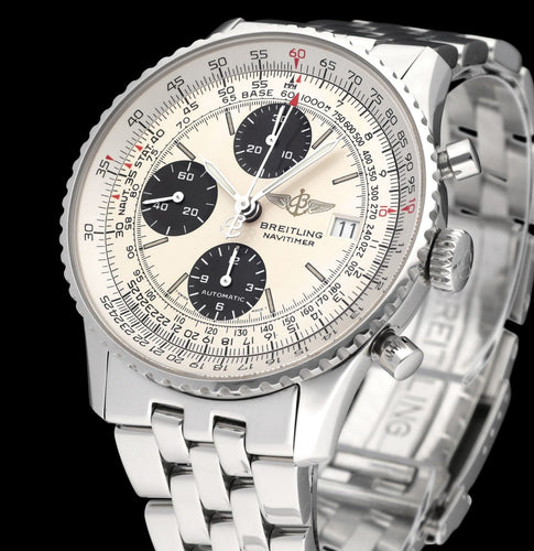 Montre Breitling Navitimer - Montre automatique A13022 en acier (1995) 58 Facettes BTL/NVT/065