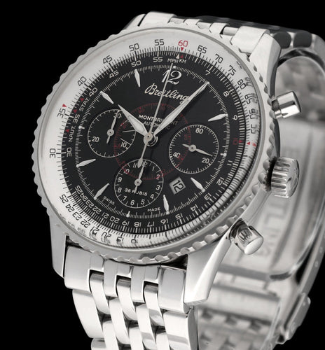 Montre Breitling Navitimer - Montre automatique A41330 en acier 38 mm 58 Facettes BTL/NVT/069
