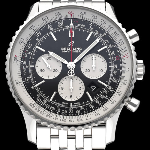 Montre Breitling Navitimer 01 - Montre automatique réf. AB0127 46 mm acier 58 Facettes BTL/NVT/073