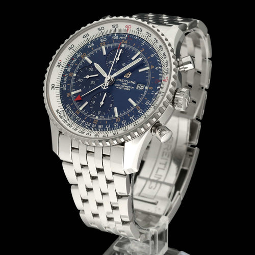 Montre Breitling Navitimer World - Montre automatique en acier 46 mm (A24322) 58 Facettes BTL/NVT/083