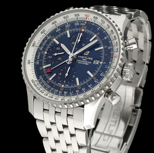 Montre Breitling Navitimer World - Montre automatique en acier 46 mm (A24322) 58 Facettes BTL/NVT/083