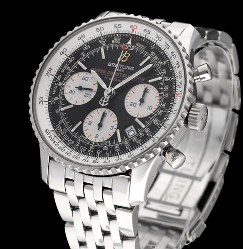 Montre Breitling Navitimer - Montre automatique en acier 42 mm, réf. A23322 58 Facettes BTL/NVT/089