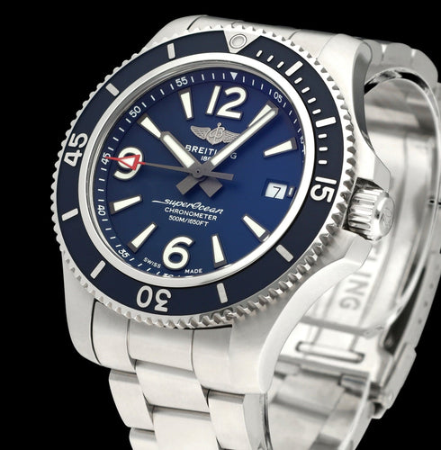 Montre Breitling Superocean II 42 - Montre automatique A17366 acier (2020) 58 Facettes BTL/SOC/096