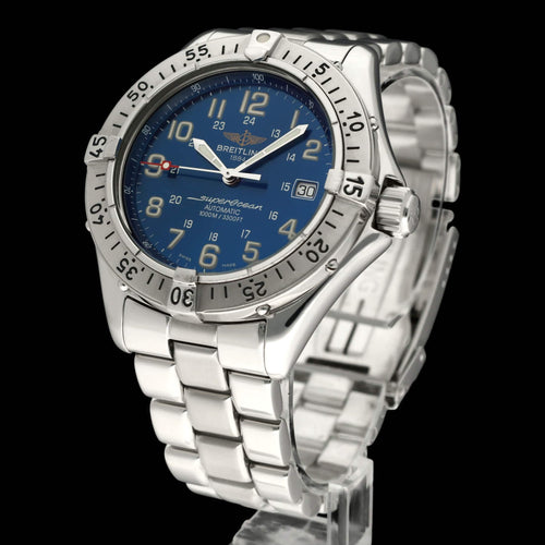 Montre Breitling Superocean - Montre automatique A17040 en acier, 1999 58 Facettes BTL/SOC/111