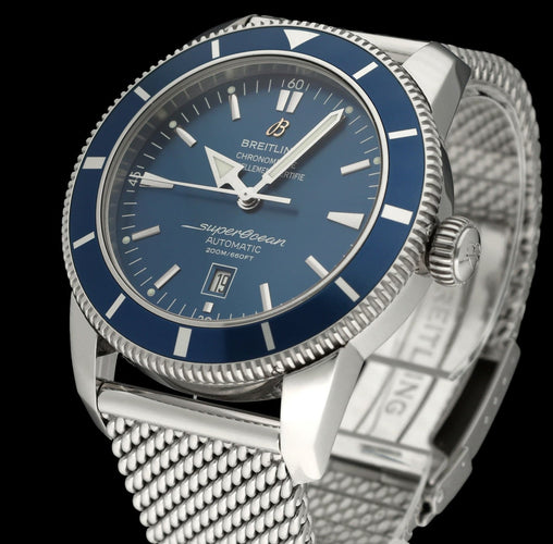 Montre Breitling Superocean Héritage 46 - Montre automatique acier A17320 (2009) 58 Facettes BTL/SOC/114