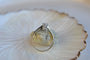 Bague 57 Bague solitaire en or jaune et pierre blanche 58 Facettes Ref1637