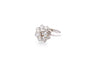 Bague 53 Bague marguerite en platine avec diamants 1 ct G/SI1 58 Facettes 26583-26658