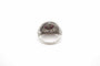 Bague 53 Bague dôme Art déco en platine, diamants et rubis 58 Facettes 24716