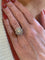 Bague 50 Bague marguerite diamants 1,80 carat en platine 58 Facettes BD204