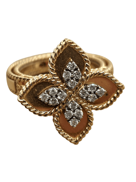 Roberto Coin - Bague Fleur Diamants