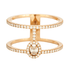 57 Messika ring - Glam'Azone ring in yellow gold and diamonds 58 Facettes DV0624-2