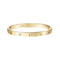 Bracelet Cartier Love - Bracelet en or jaune 18 K taille 16 58 Facettes 2.19419