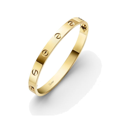 Bracelet Cartier Love - Bracelet en or jaune 18 K taille 16 58 Facettes 2.19419