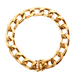 Openwork Yellow Gold Curb Bracelet Bracelet 58 Facettes DV0411-1