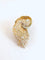 Broche Broche rétro volute en or jaune 18 carats et diamants 1,30 ct 58 Facettes BRO67