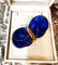 Broche Broche papillon en or jaune 18 carats, jaspe et lapis-lazuli 58 Facettes BRO54