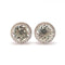 Boucles d'oreilles Boucles d'oreilles aigues-marines diamants or blanc 58 Facettes
