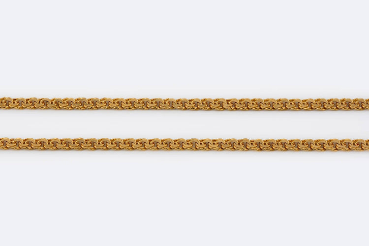 Collier Oro Giallo Chaîne en or jaune 18 kt - 24 cm 58 Facettes col297