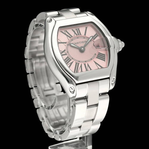 Montre Cartier Roadster - Montre quartz en acier, réf. 2675 (2008) 58 Facettes CRT/RST/001